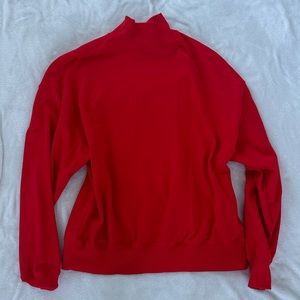Red Turtleneck